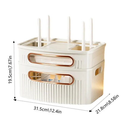 Protective Mesh Router Storage Case Organizer