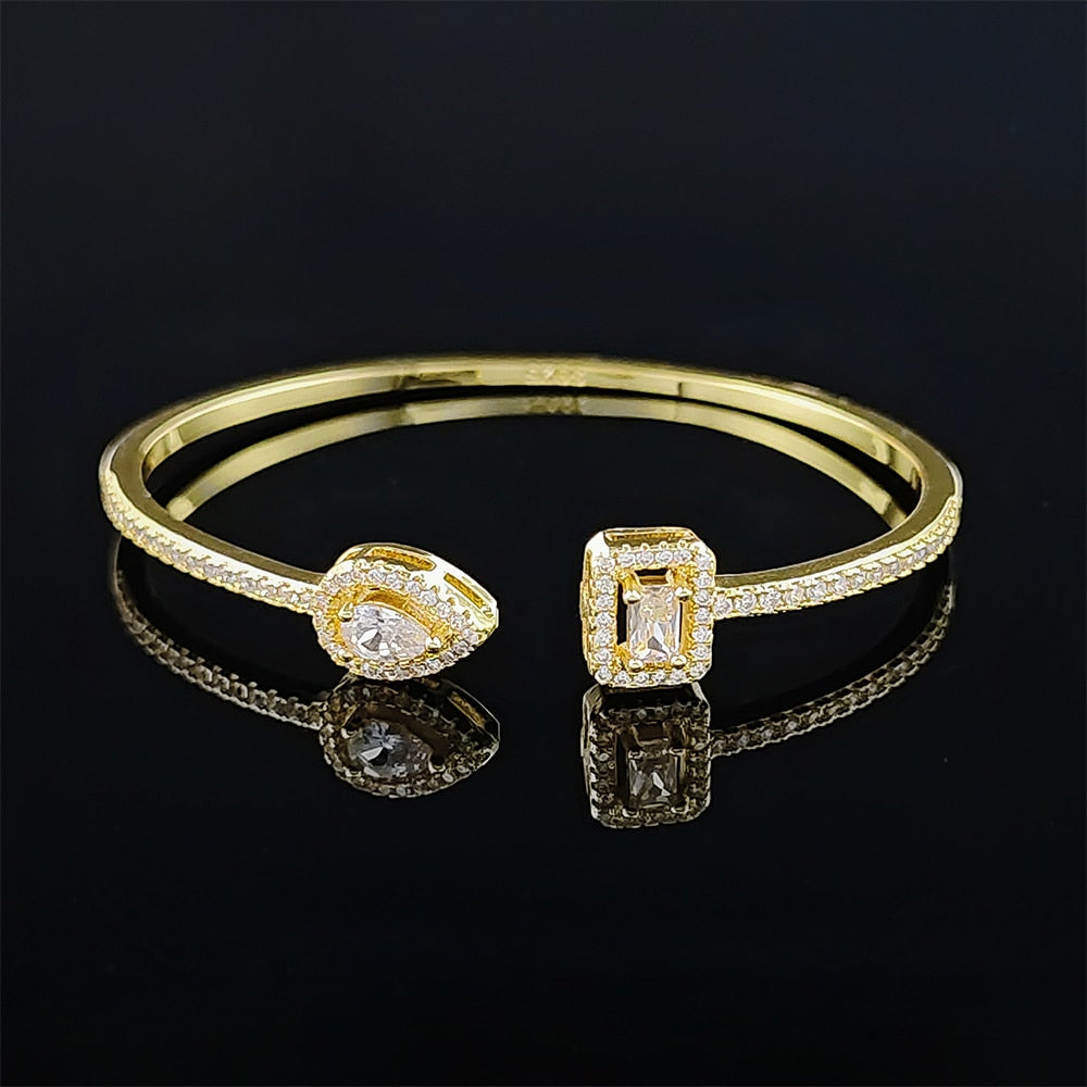 Trendy Expandable Wing Charm Bangle Bracelet