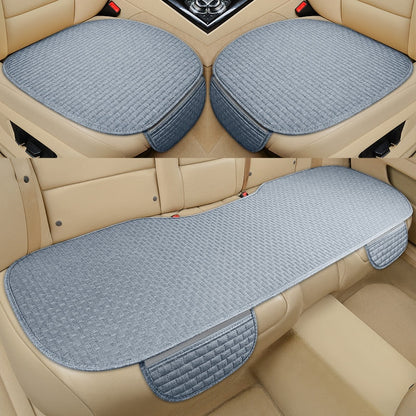 Durable Auto Seat Protector Mat with Grip Back