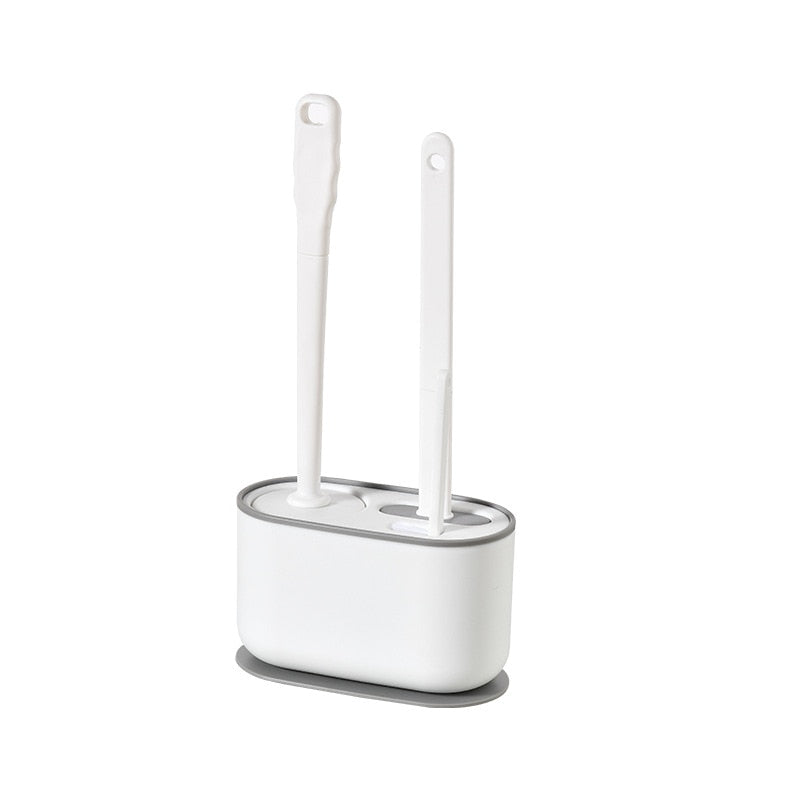 Convenient Toilet Brush Holder Set
