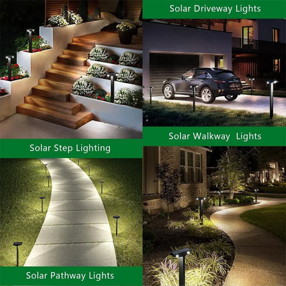 Solar Powered Garden Path Lights