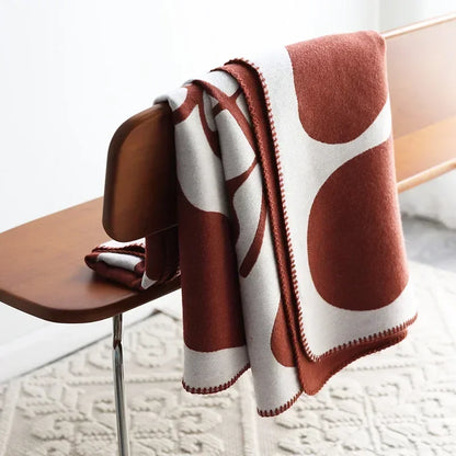 Warm Fuzzy Nordic Throw Blanket