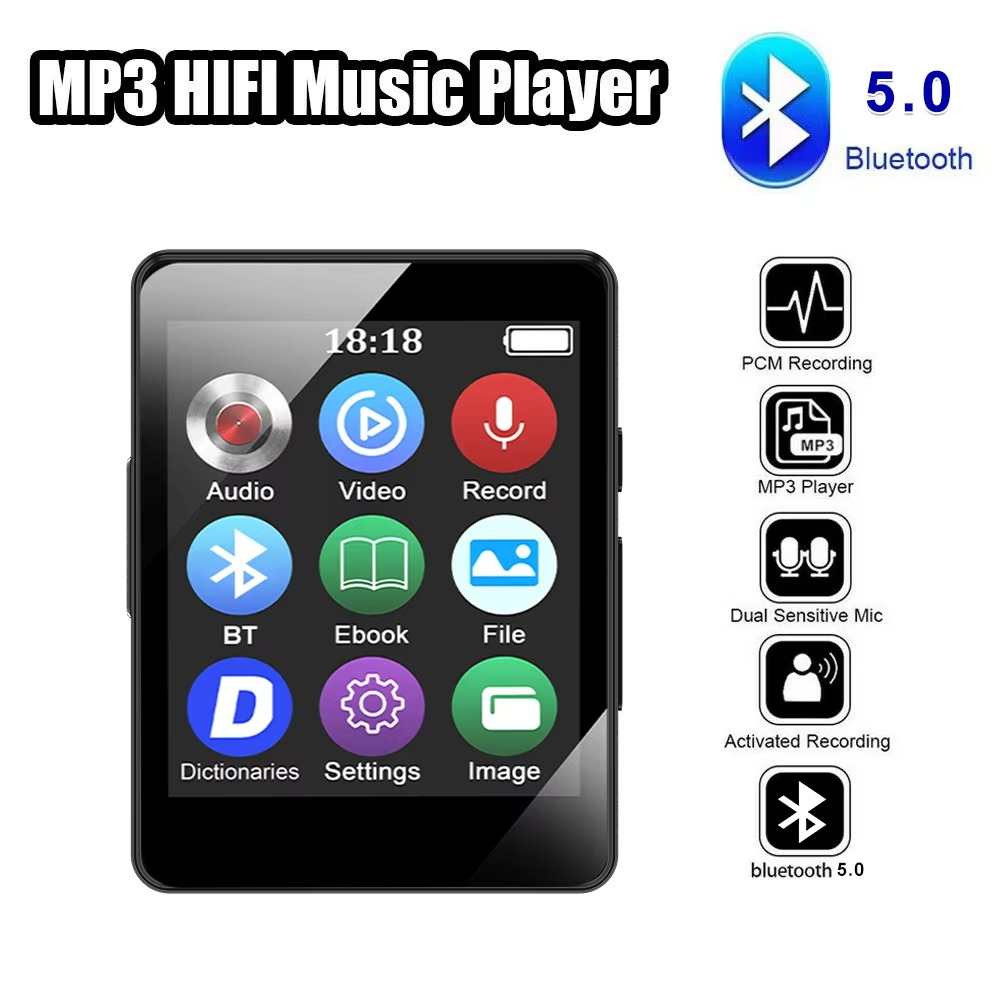 Portable Wireless MP3 Player with LED Screen