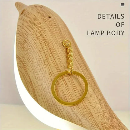 Colorful Bird Table Lamp - Dimmable Touch Light