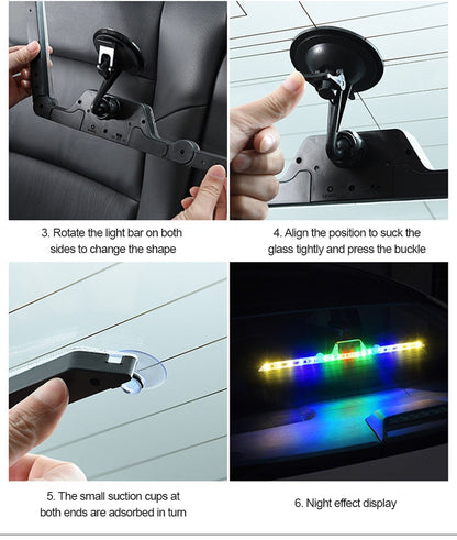 Portable Solar Powered Car Safety Lamp