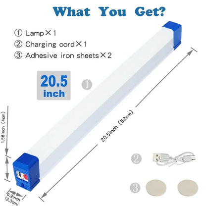 Bright LED Camping Light with Magnet and Hook
