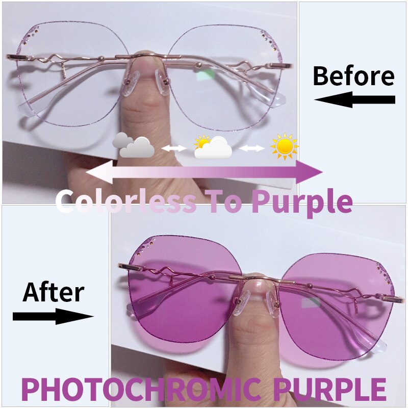 Slim Lightweight Metal Frame Glasses