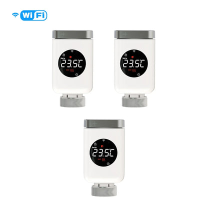 Wireless Thermostat Valve with WiFi and Remote Control