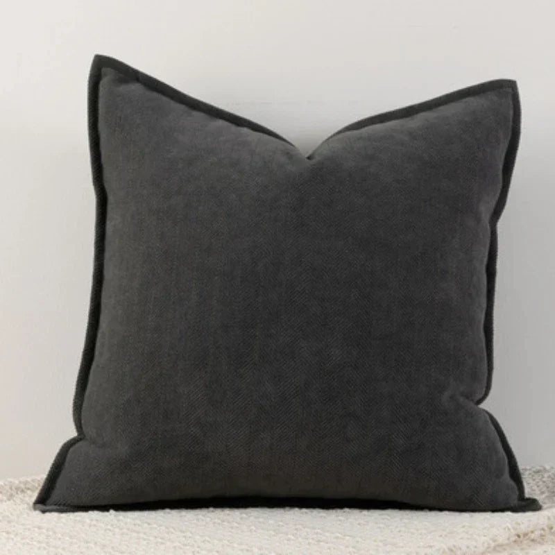 Plush Fleece Throw Pillow Cover