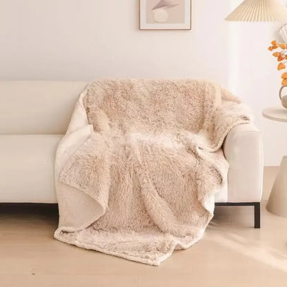 Cozy Warm Fleece Blanket for Home Decor