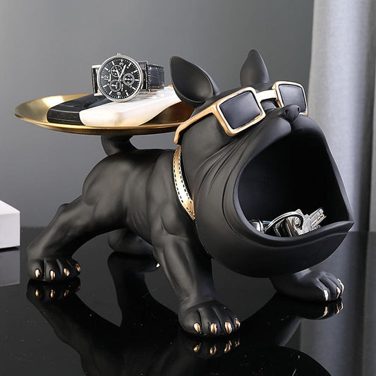 Cozy Bulldog Figurine Lamp - Luxicro