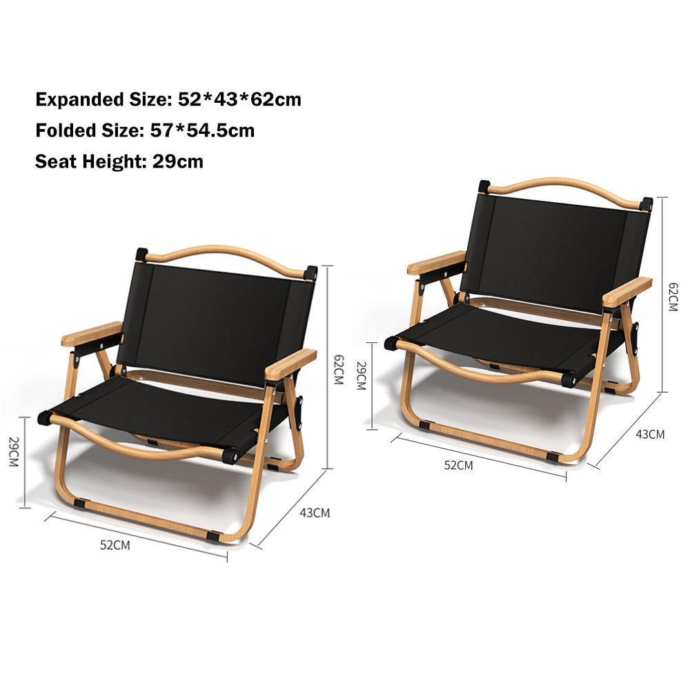 Compact Collapsible Outdoor Camp Chair
