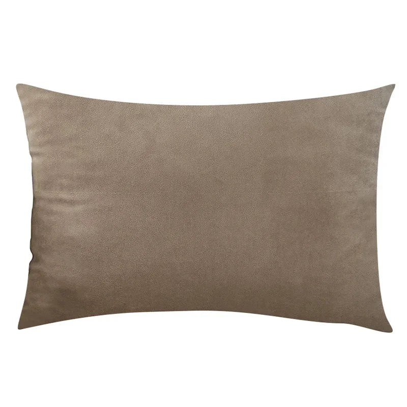 Luxurious Soft Black Cushion Cover