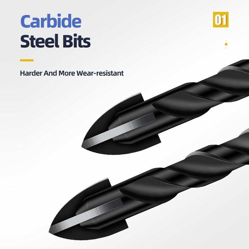 Professional High-Speed Cross Hex Drill Bit Set