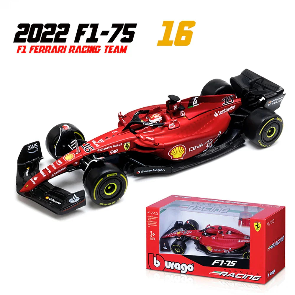 Detailed F1 Car Model 1:43 Scale Collectible Replica
