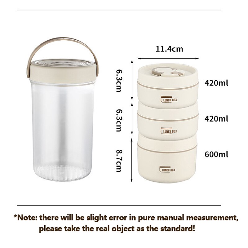 Leakproof Airtight Plastic Food Storage Container Box