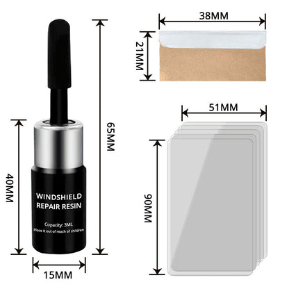 Windshield Repair DIY Kit