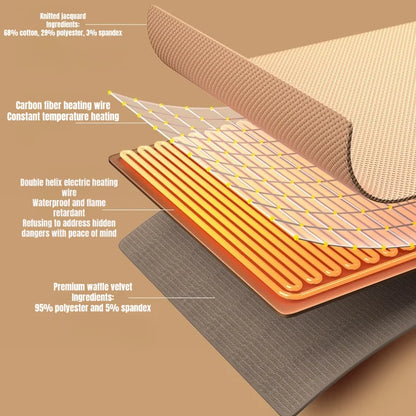 Cozy Electric Throw Blanket with 3 Heat Levels