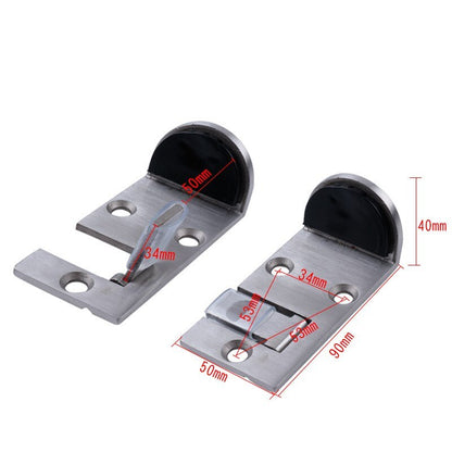 Secure Hold Stainless Steel Door Latch