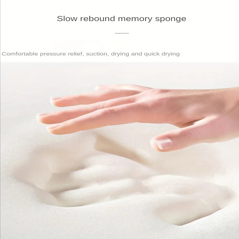 Soft Memory Foam Bath Mat - Luxicro