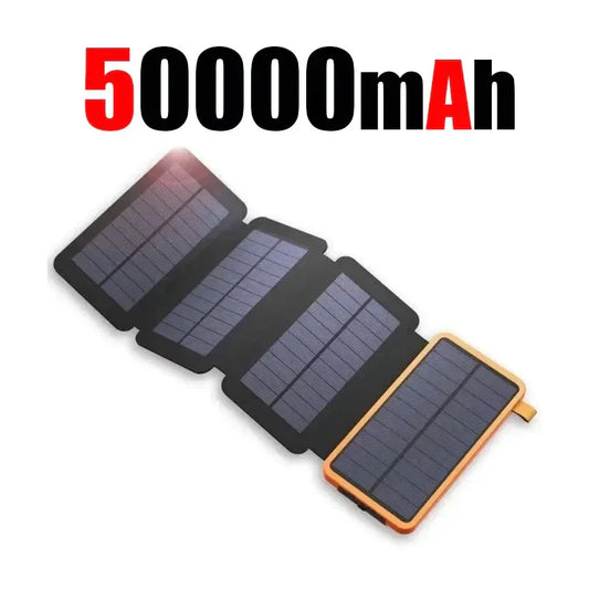 Compact Solar Powered 20000mAh Travel Charger - Luxicro