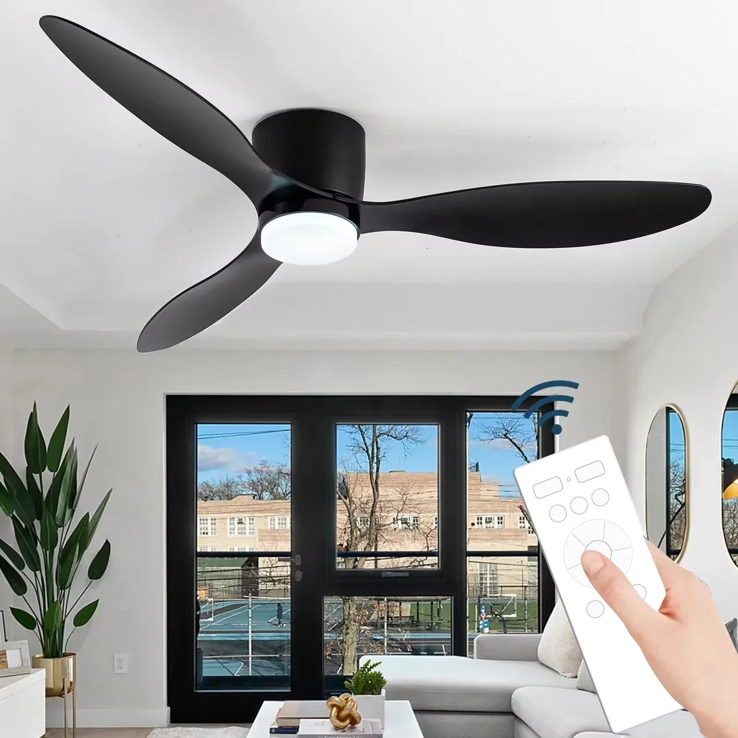 Stylish LED Ceiling Fan Lighting Kit