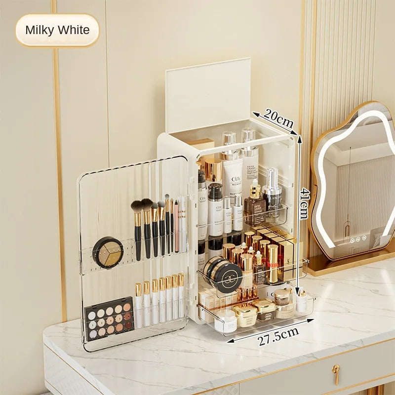 Premium Makeup Organizer Case with Magnetic Closure