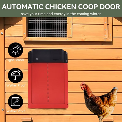 Automatic Chicken Coop Door Opener with Sensor