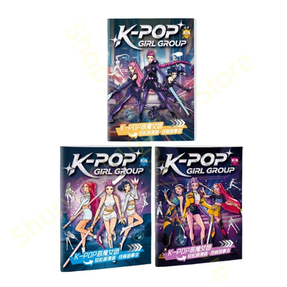 Fun Kpop Anime Manga Coloring Book for Kids