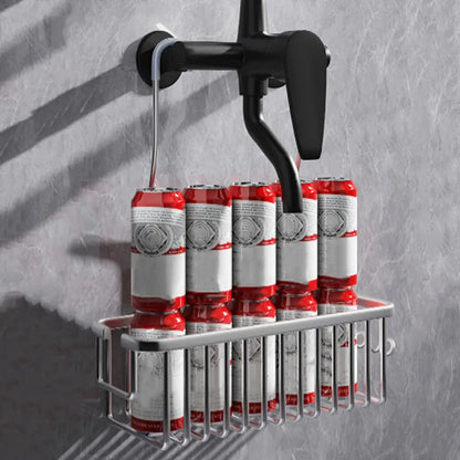 Shower Organizer with Hooks and Extra Storage