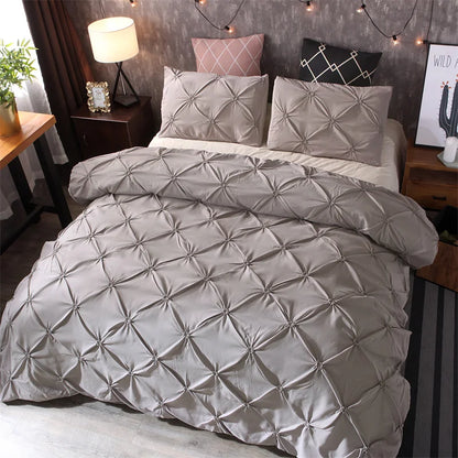 Luxury Ruffled 3 Piece Bedding Set