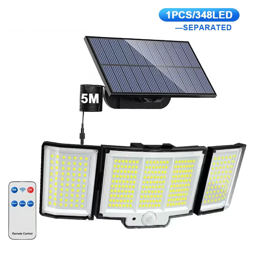 Wireless Solar Motion Sensor Light