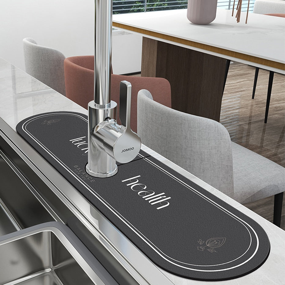 Waterproof Kitchen Sink Drip Tray Mat