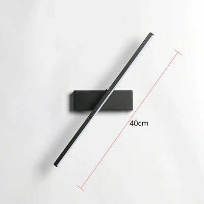 Slim Adjustable LED Wall Lamp with 330° Rotation