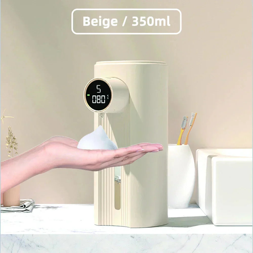 Hands Free Electronic Foam Soap Dispenser with LED