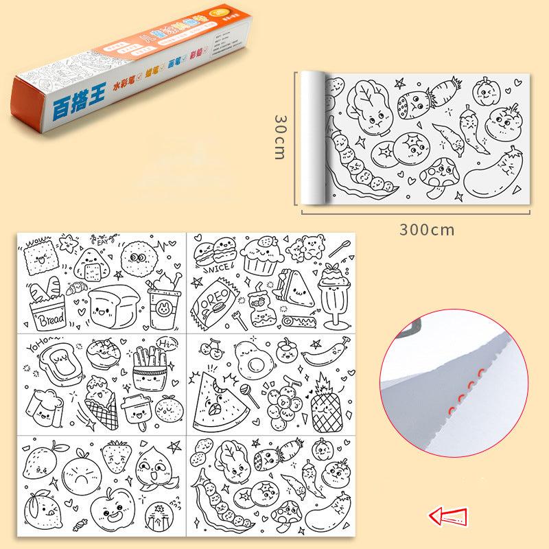 Big Children's Drawing Paper Book