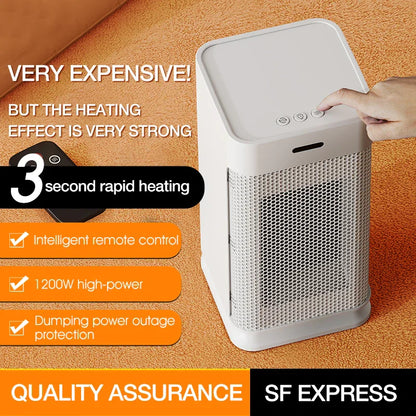Compact Rechargeable Hand Warmer with LED Nightlight