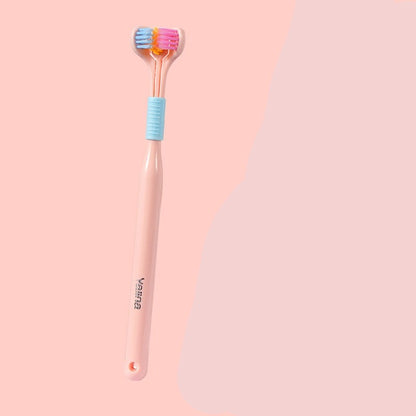 Gentle 3-Sided Soft Bristle Toothbrush - Luxicro