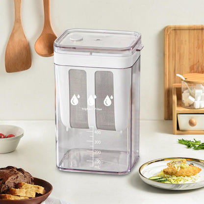 Easy Yogurt Strainer & Separator Fine Mesh Filter - Luxicro