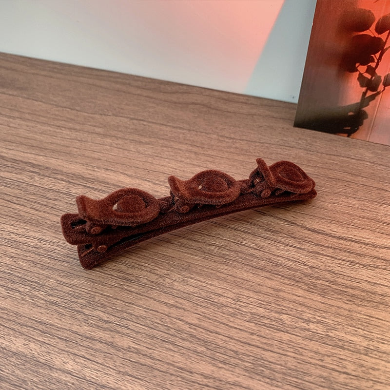 Simple 3-Part Hair Clamp Clip