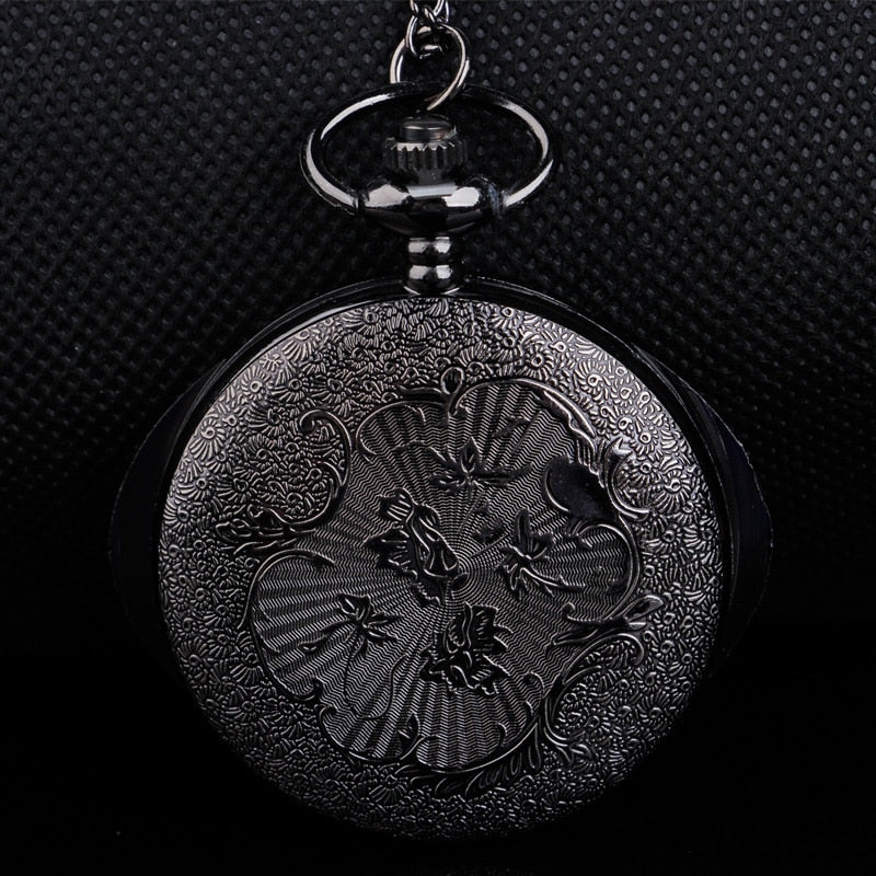 Unique Antique Style Pocket Watch Necklace