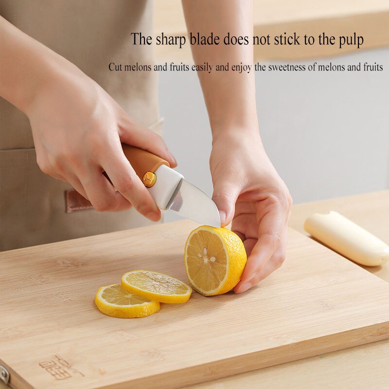 Compact 3 in 1 Pocket Peeler Knife