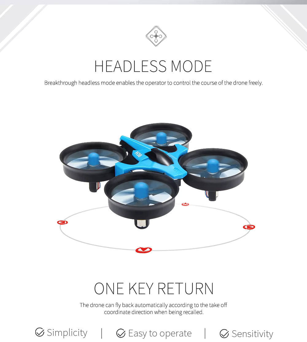 Safe Mini Drone for Kids with Guarded Blades