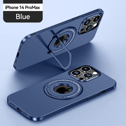 Durable Phone Case with Built-in Ring Stand