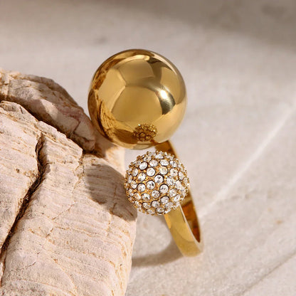 Exquisite Cut Gemstone Geo Ring