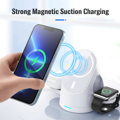 Portable 3 in 1 Phone Charging Dock Stand