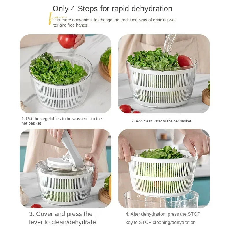 Fresh Food Quick Salad Spinner