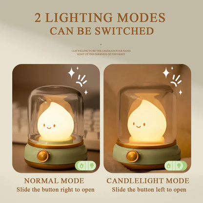 Classic Soft Glow USB Night Light Lamp