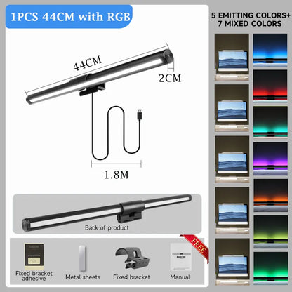 Slim LED Monitor Desk Light Bar