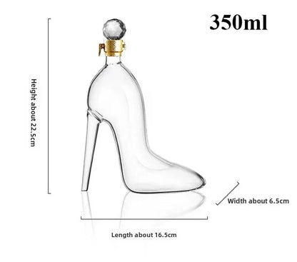 Elegant Crystal Wine Carafe